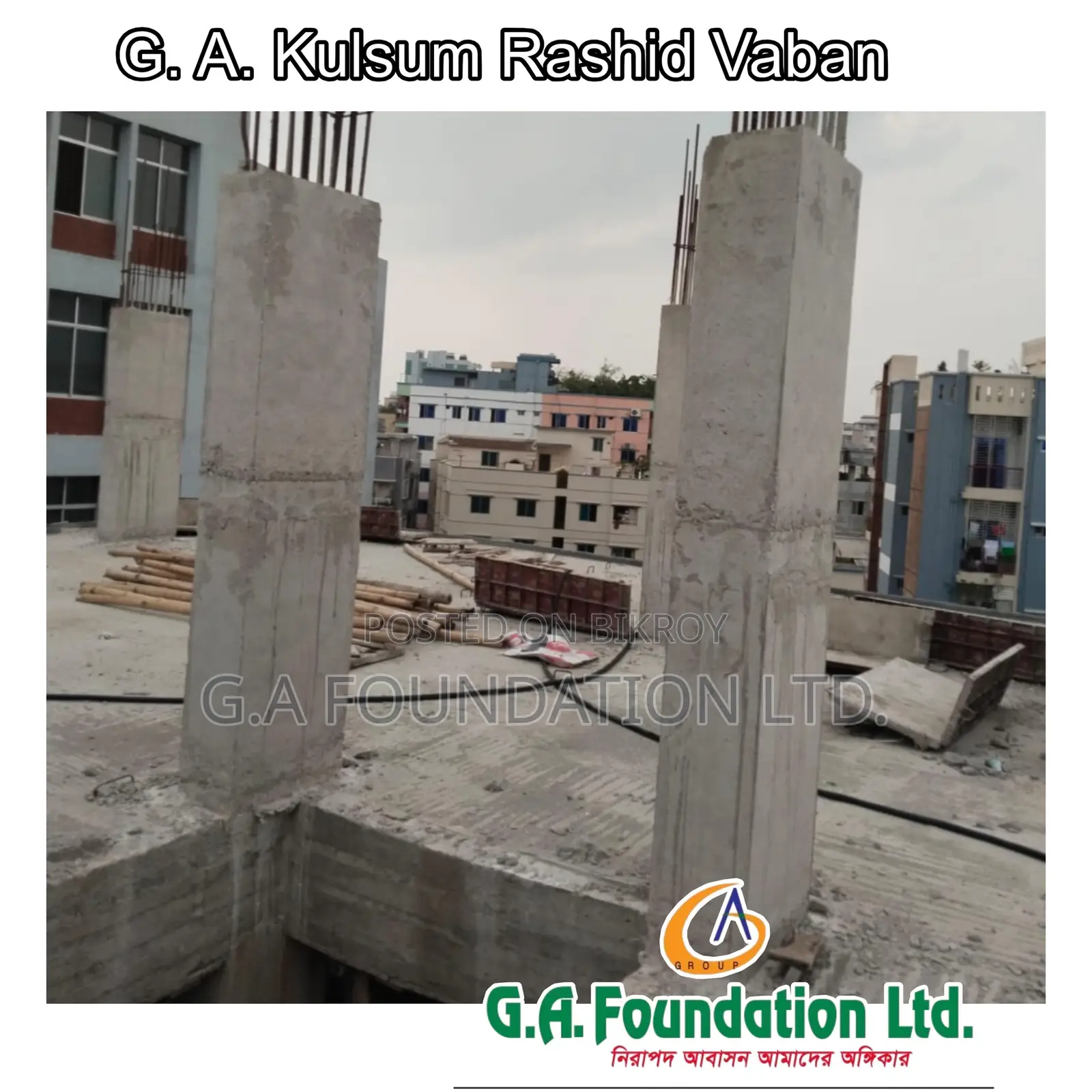 3-Bedroom Apartment in G. A. Kulsum Rashid, Mirpur for Sale in Mirpur