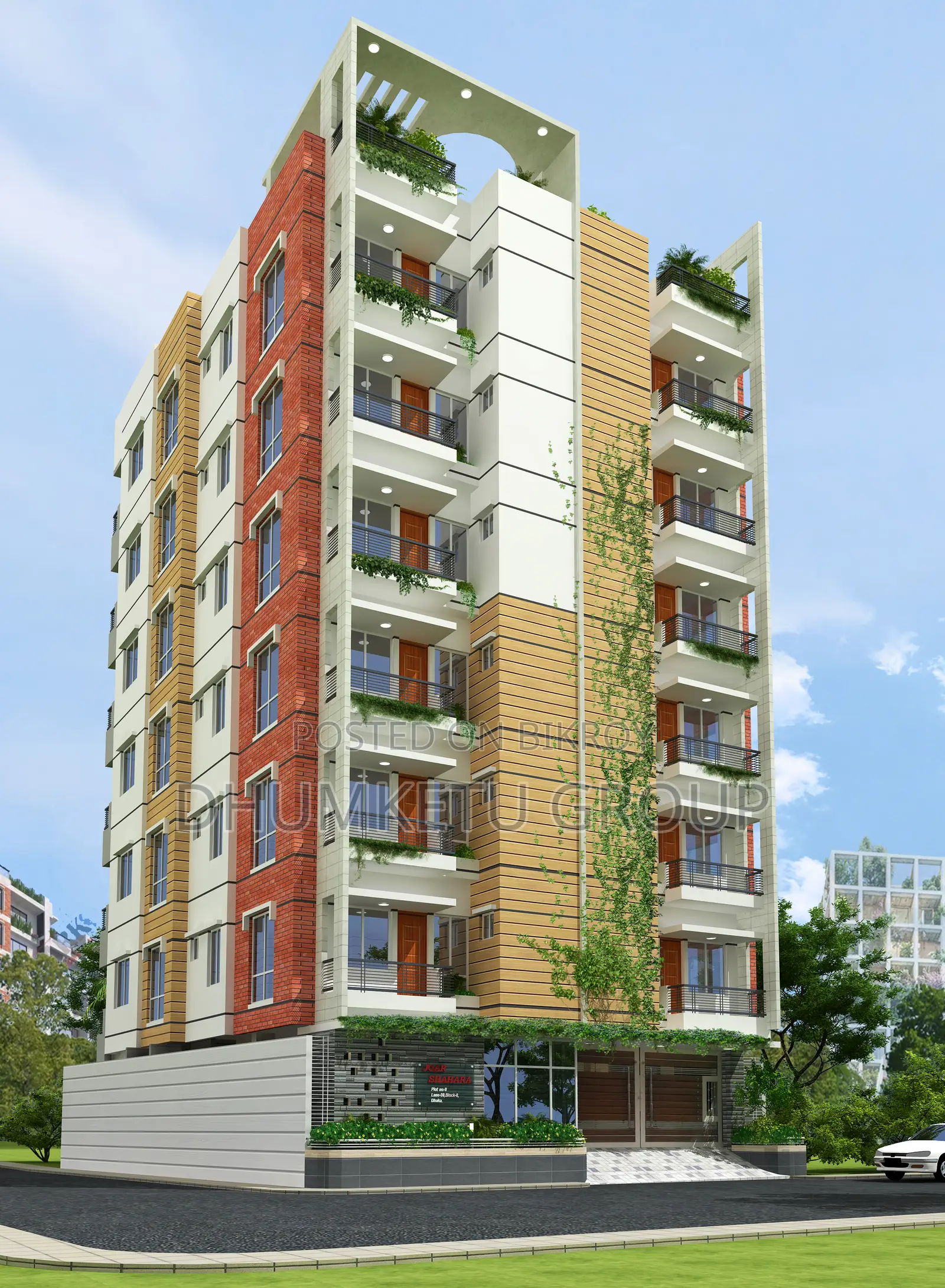 4-bedroom Apartment in Dhumketu Dakhinaloy, Jamuna Future Park for Sale in Jamuna Future Park