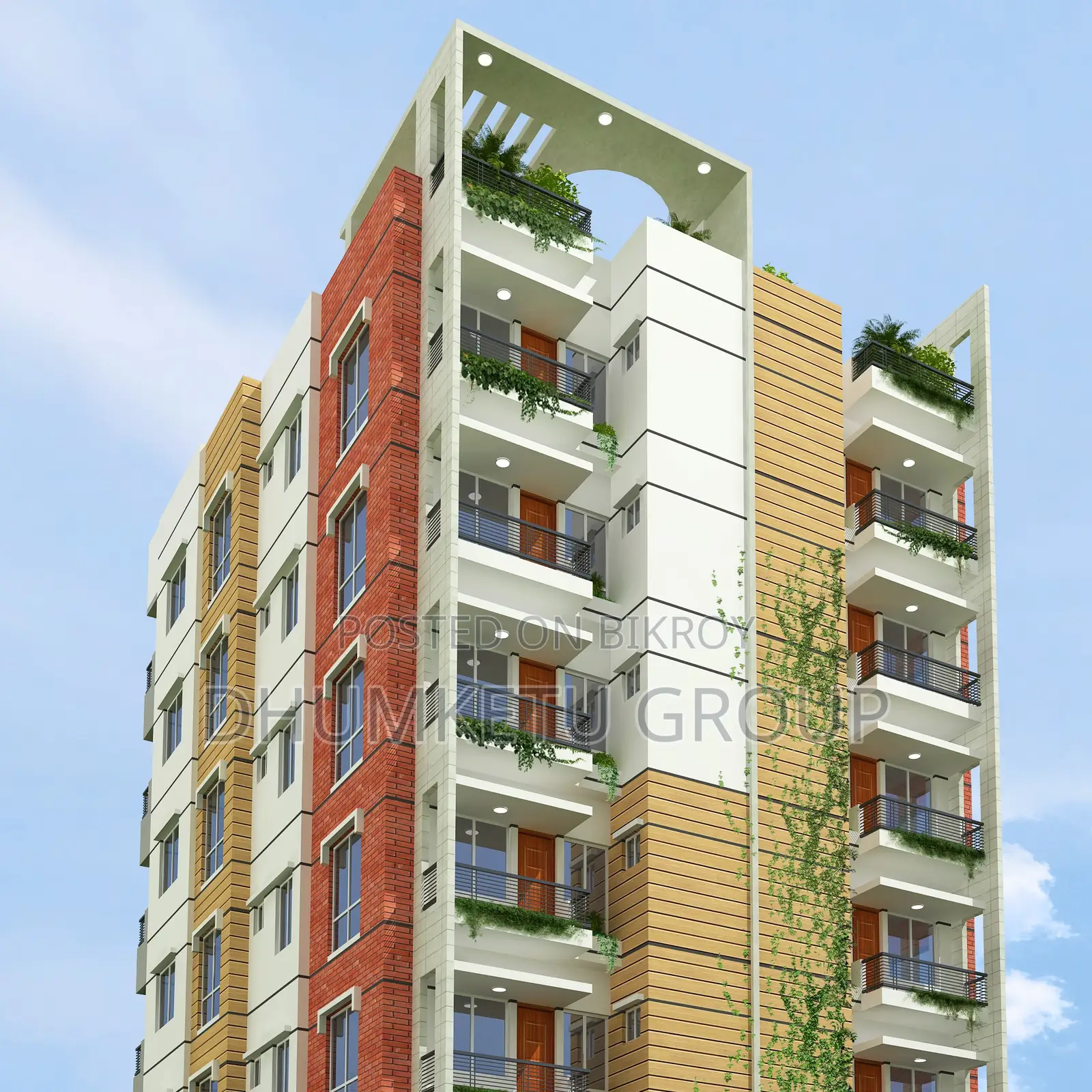 4-bedroom Apartment in Dhumketu Dakhinaloy, Jamuna Future Park for Sale in Jamuna Future Park
