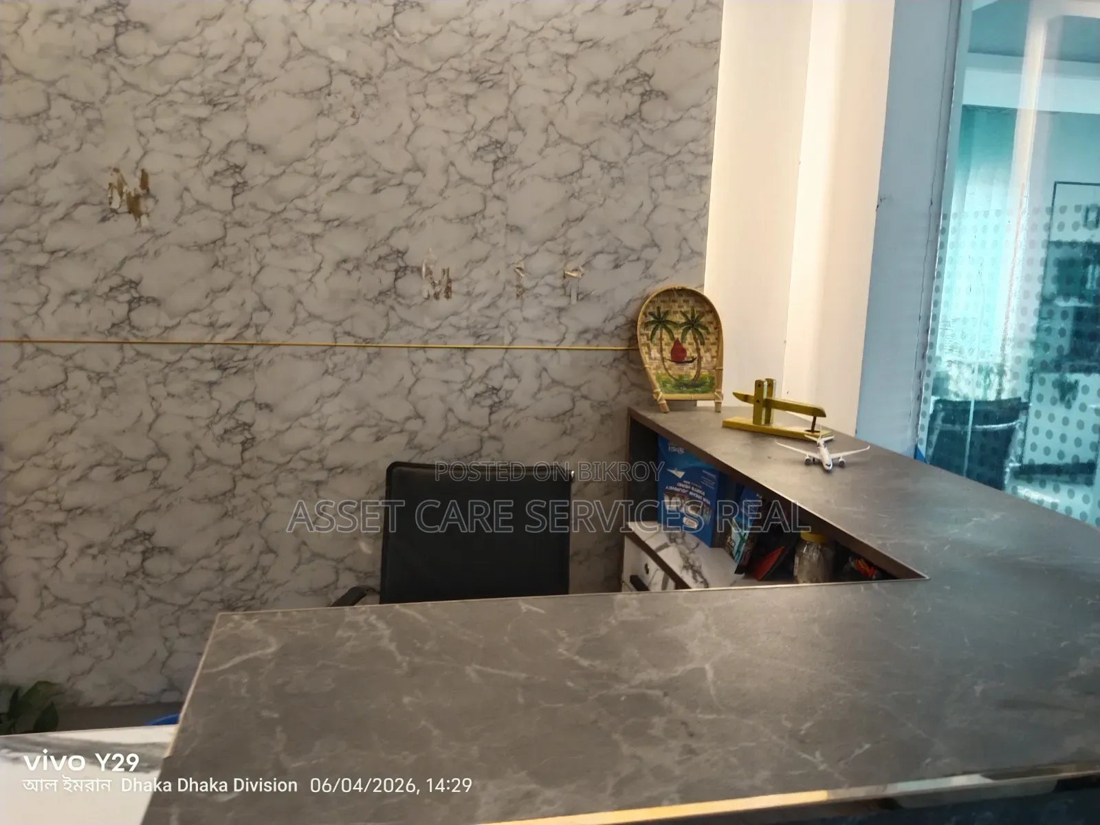 Fully commercial space for rent with furniture in Gulshan