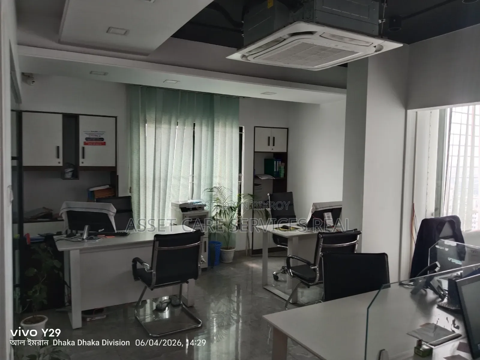 Fully commercial space for rent with furniture in Gulshan