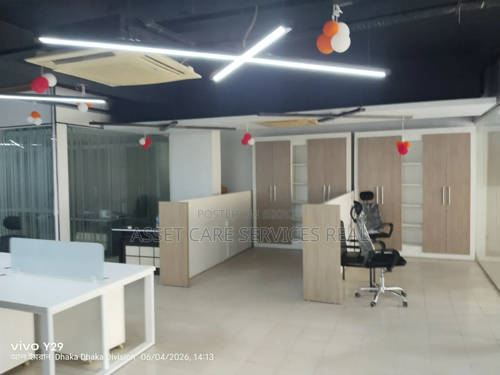 Commercial space for rent with full furniture in Gulshan