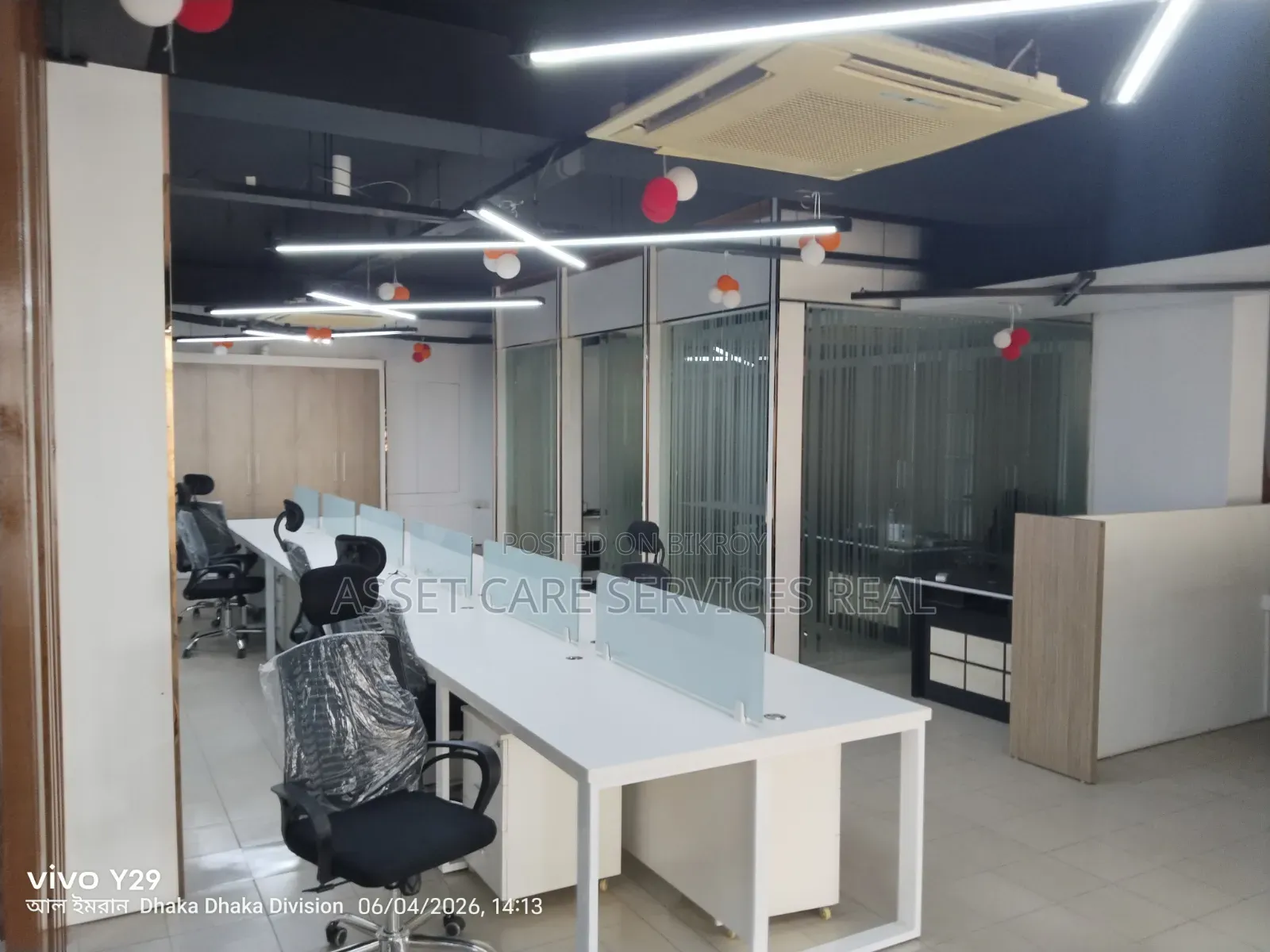 Commercial space for rent with full furniture in Gulshan