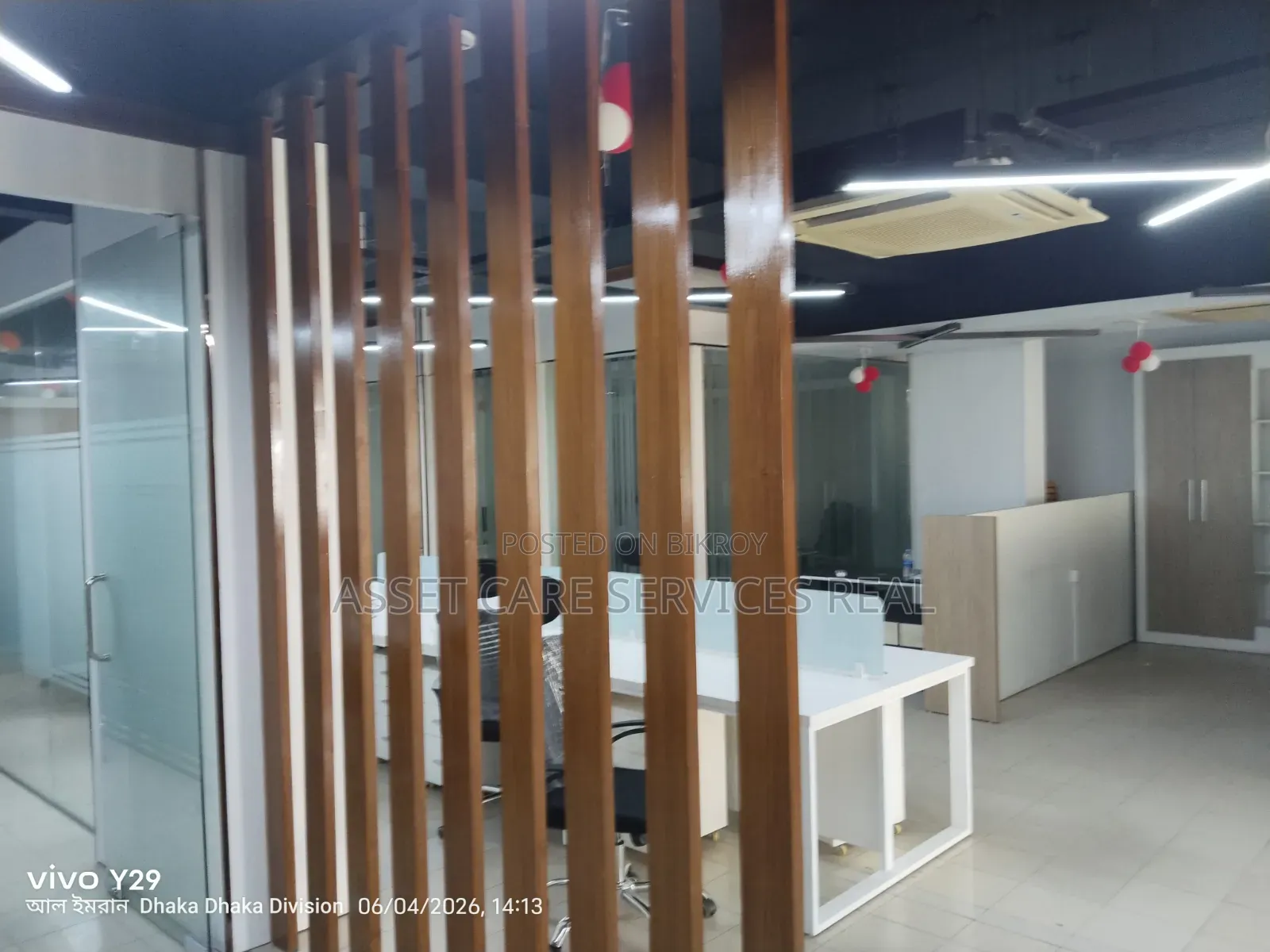 Commercial space for rent with full furniture in Gulshan