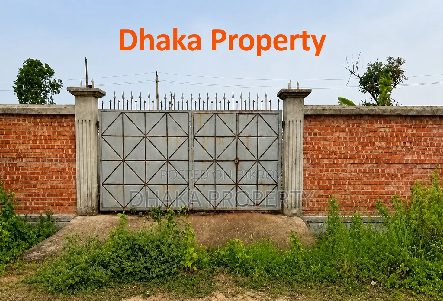 54ft Road, 5 Katha Park East at Sector-3 in Purbachal