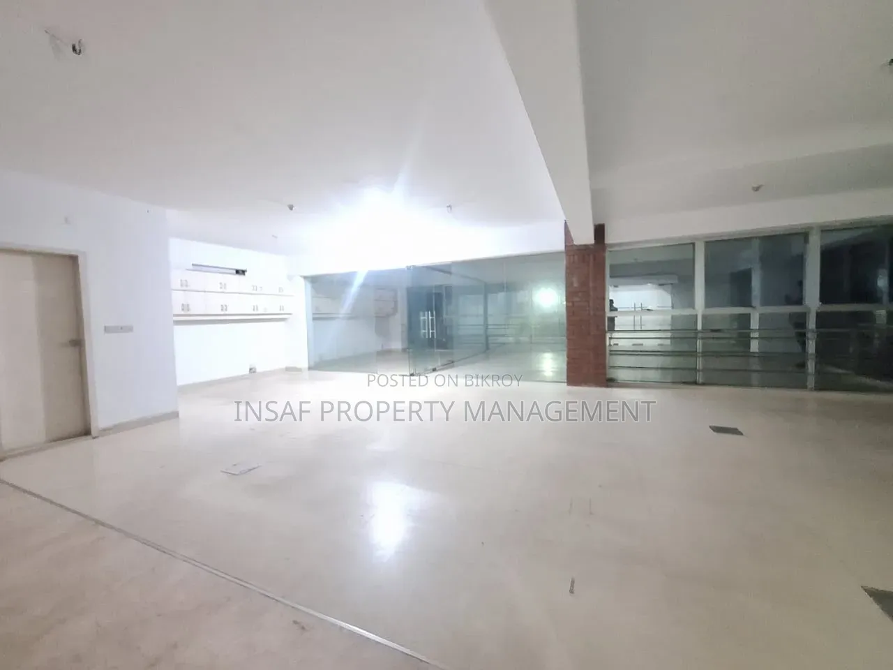 3000 sqft Open Office Space Rent Gulshan 1 Nice View in Gulshan