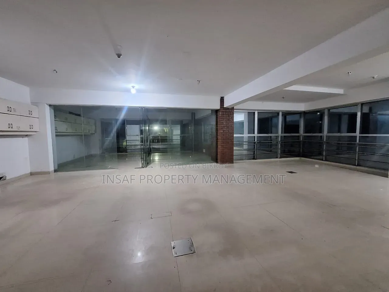 3000 sqft Open Office Space Rent Gulshan 1 Nice View in Gulshan