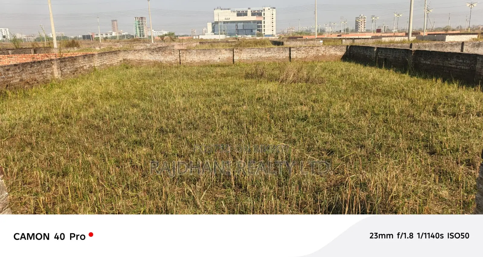 16 Katha plot for sale, Block- N in Basundhara