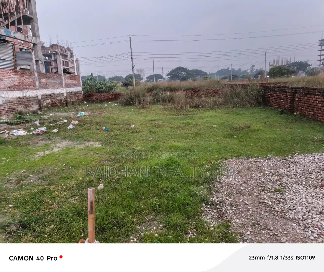 4 Katha plot for sale, Block- M in Basundhara