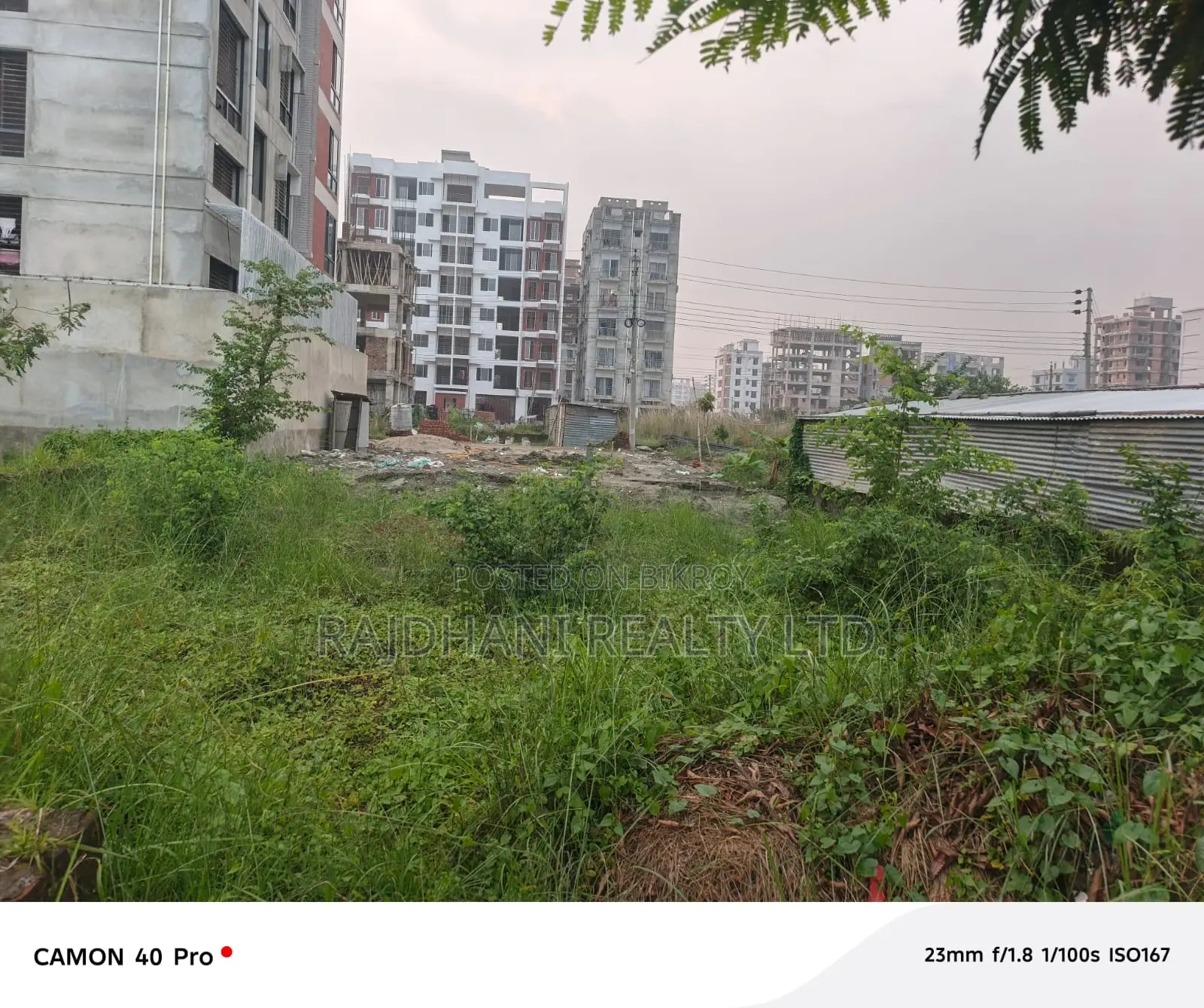 4 Katha plot for sale, Block- M in Basundhara