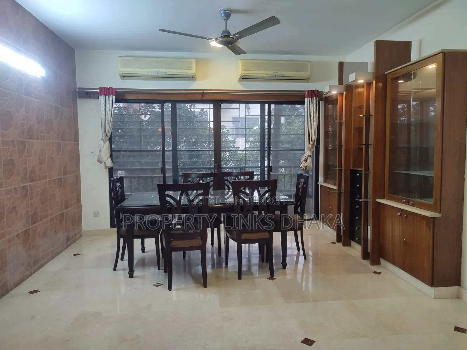 Furnished 3-bedroom Apartment in Property Links Dhaka, Gulshan for rent in Gulshan