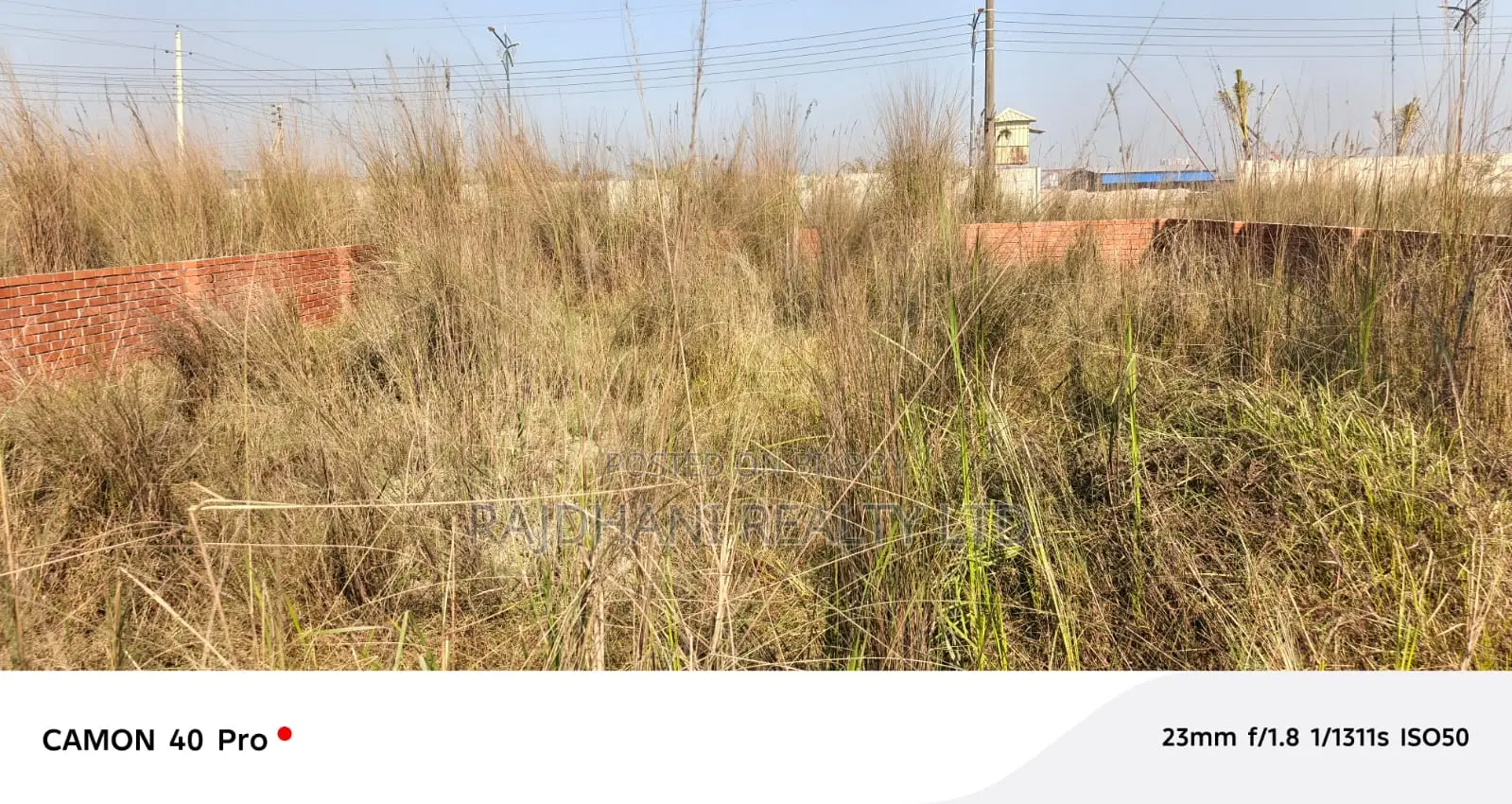 5 Katha Plot for Sale, Block- P in Basundhara