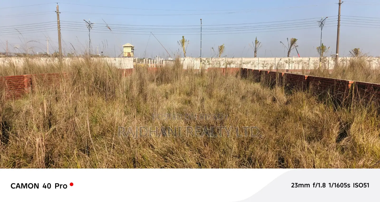 5 Katha Plot for Sale, Block- P in Basundhara