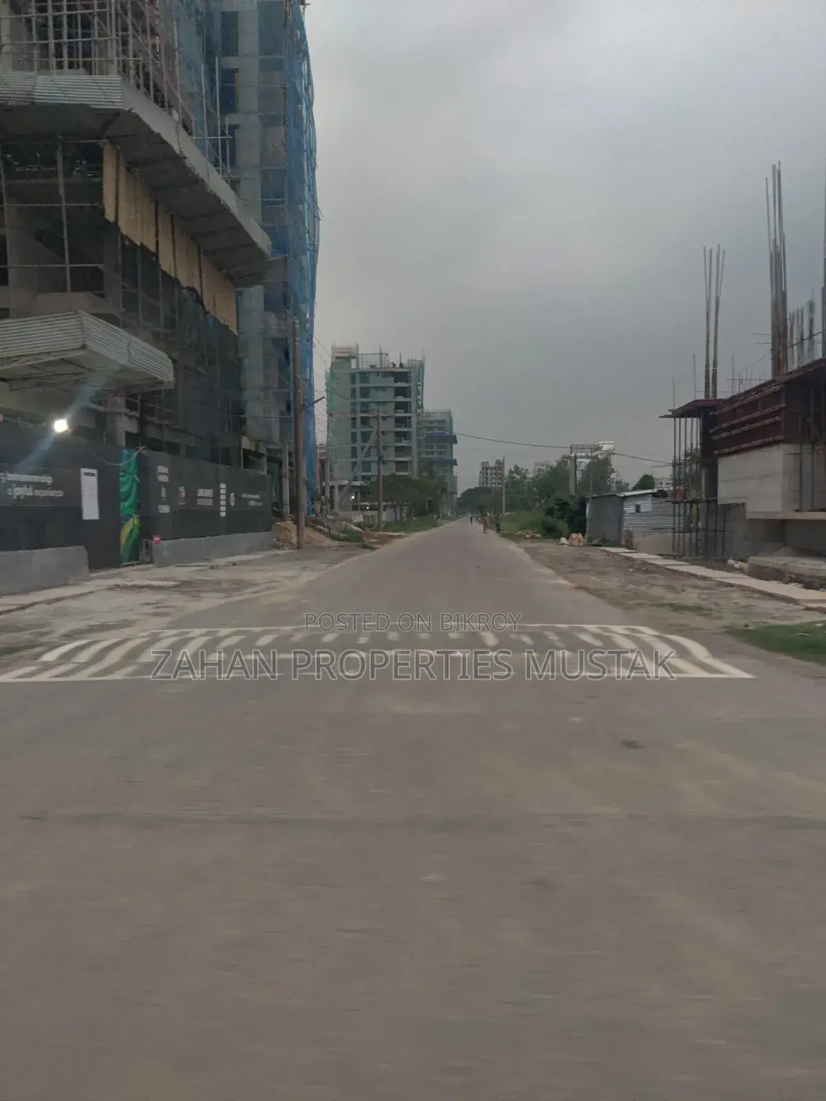 M Block 60 Ft Road 10 Katha Plot for Sale in Bashundhara City