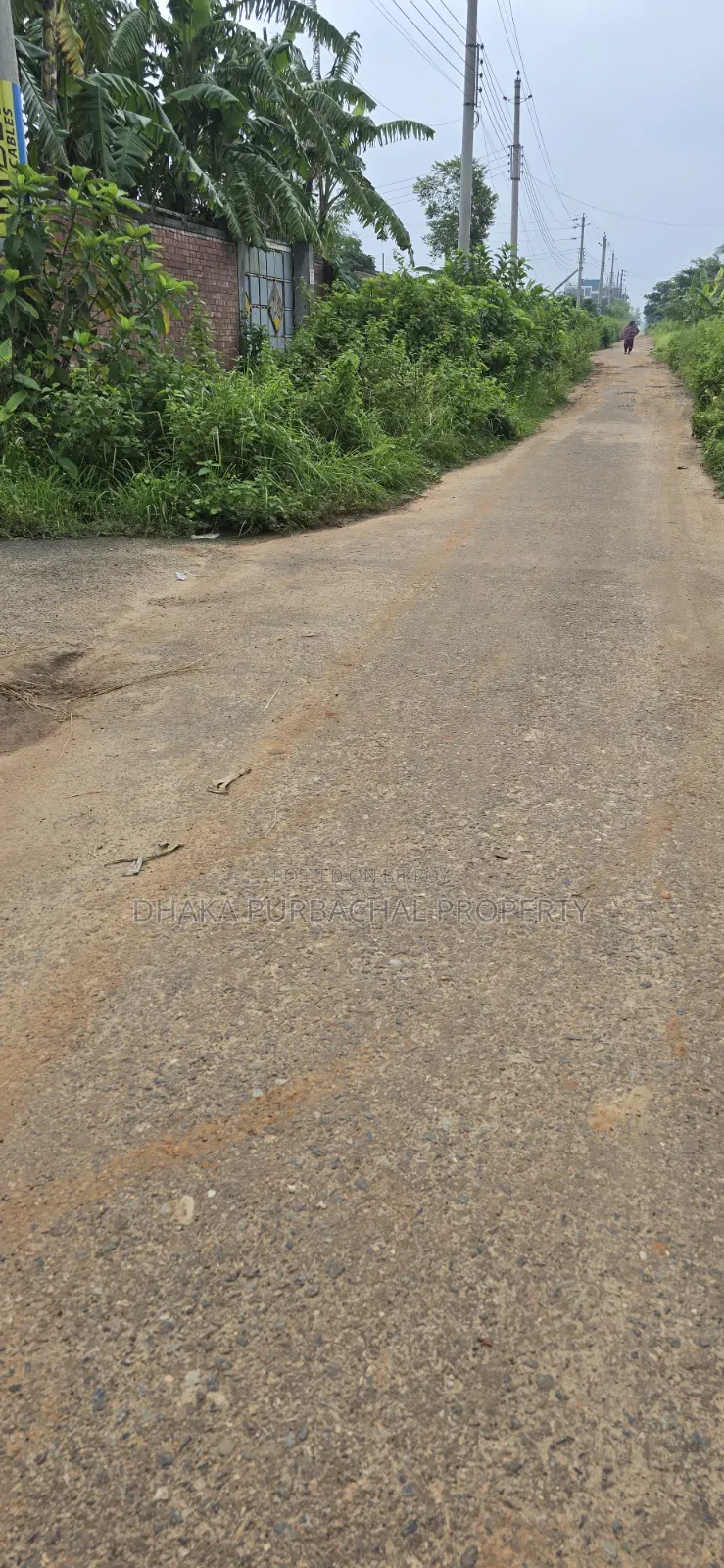 Sector -8 Business Category 75' Wide Road South Facing Plot Sell in Purbachal