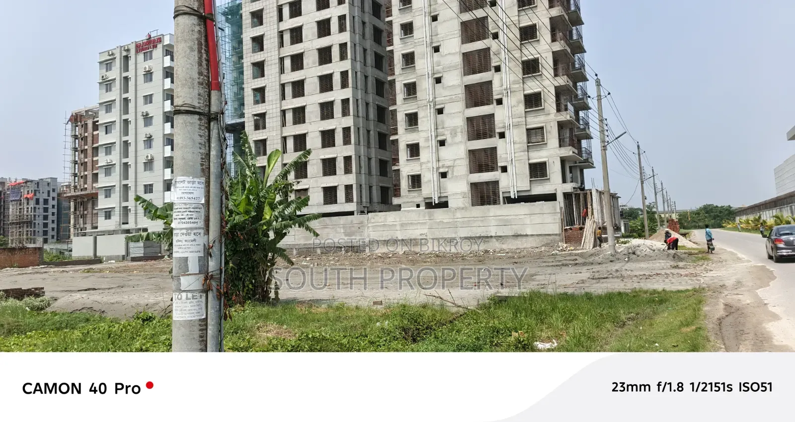 M Block Bashundhara at 5 Katha South in Basundhara