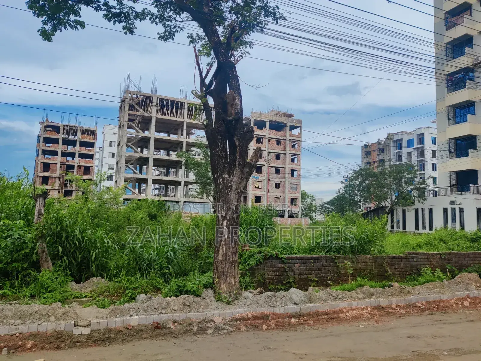 M Block 4 Katha South Plot Sell in Basundhara