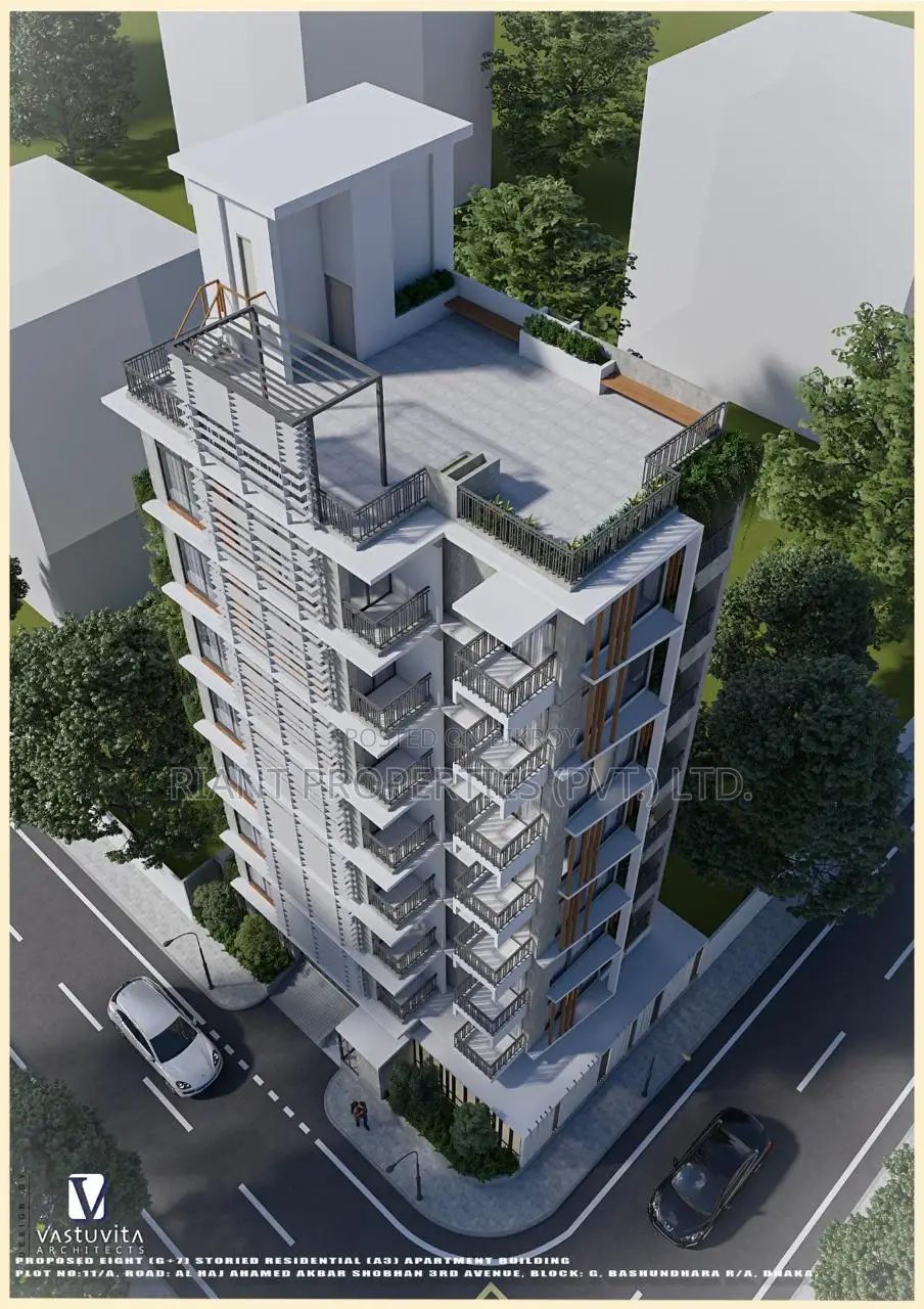 3-bedroom Apartment in Riant Naireet, Basundhara for sale in Basundhara