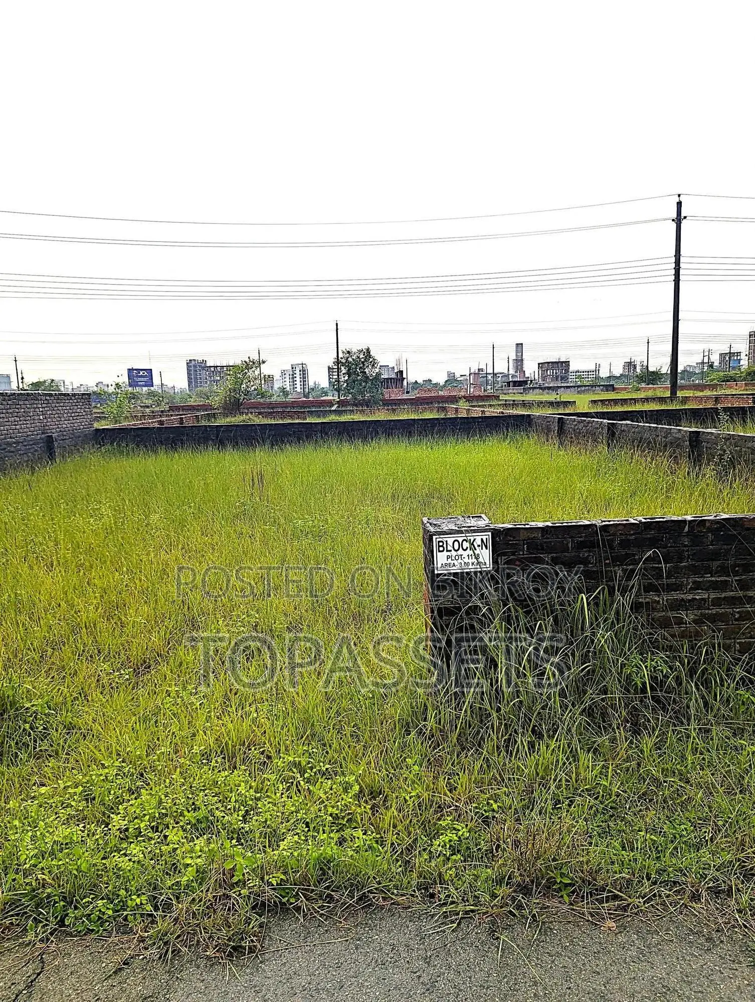 Urgent Sale–Exclusive South Facing 3 Katha Plot at Block-N Basundhara in Basundhara