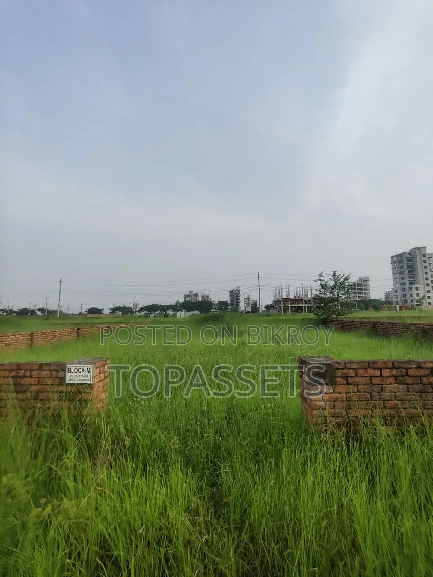 Premium Plot for Sale – Block M, | 5 Katha Land at Prime Location in Basundhara