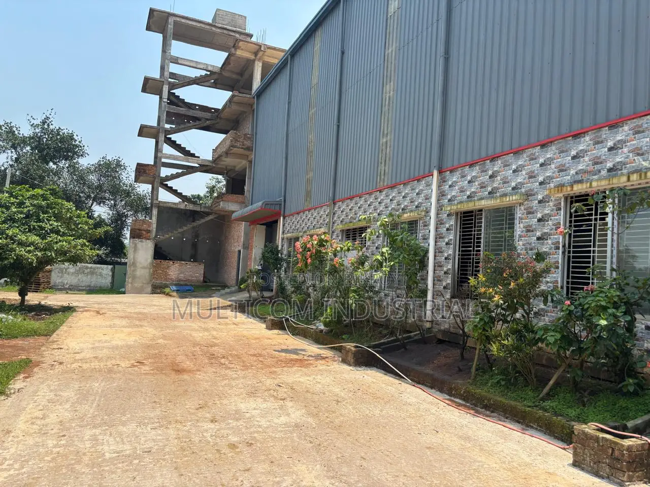 7 Bigah Land With 50000 Sqft Factory Shed At Gazipur in Gazipur Sadar