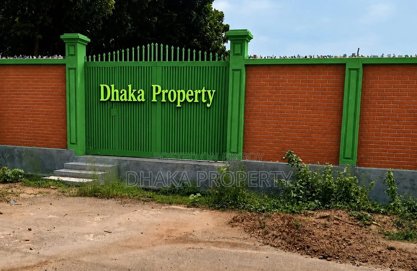 54ft Road 6 Katha Park South at Sector-9 in Purbachal