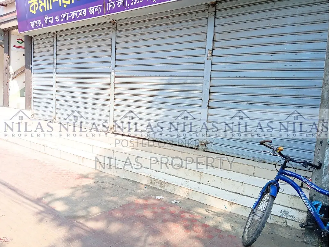 Ground Floor Showroom/Café Shop Space for Rent in Mirpur in Mirpur