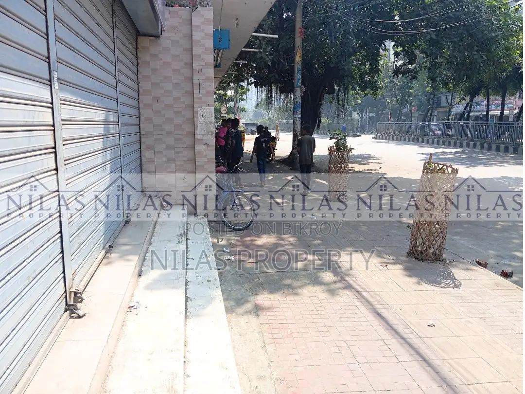 Ground Floor Showroom/Café Shop Space for Rent in Mirpur in Mirpur