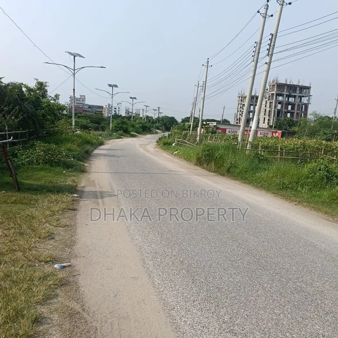 30ft Road 5 Katha Park South at Sector-11 in Purbachal