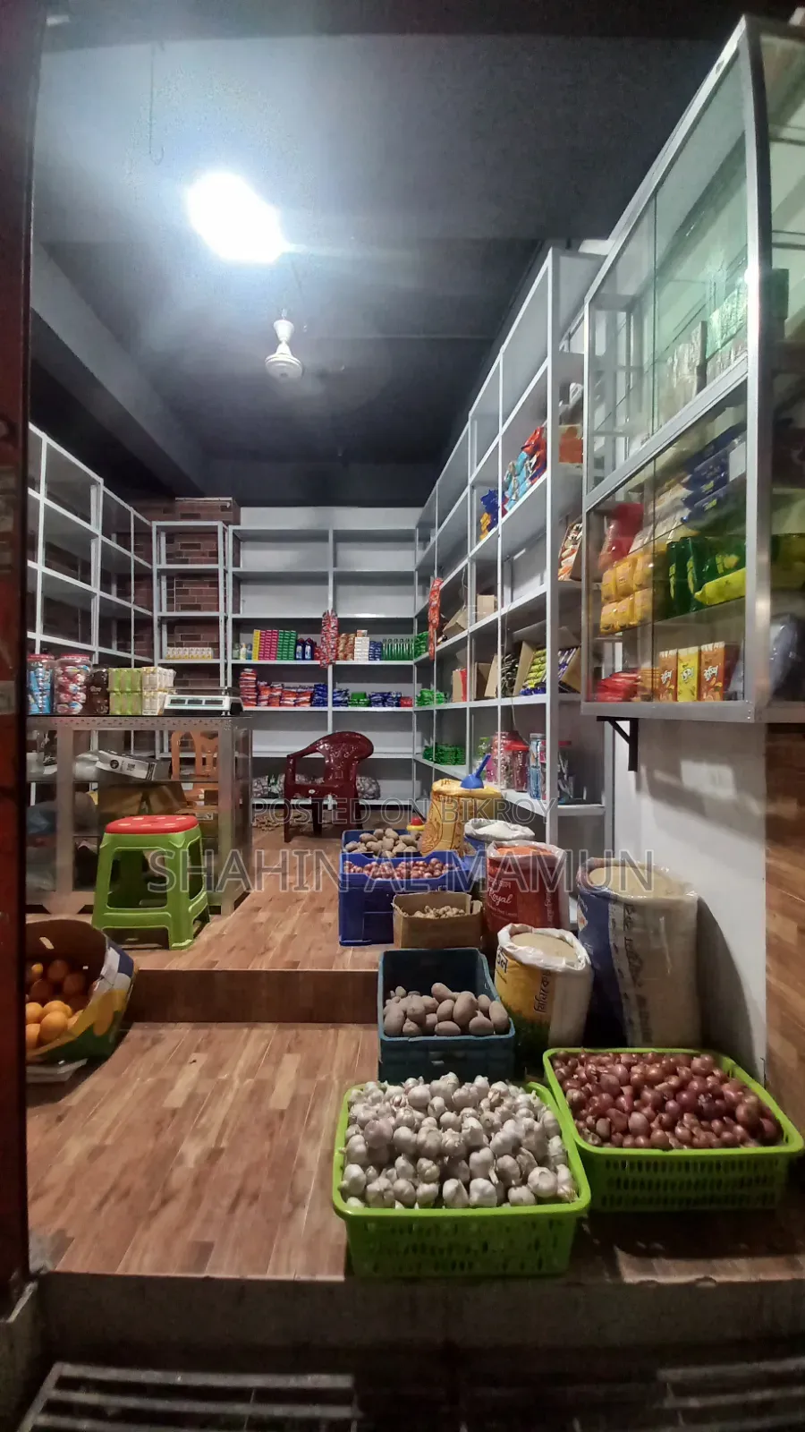 Shop for rent including goods and decoration. in Badda