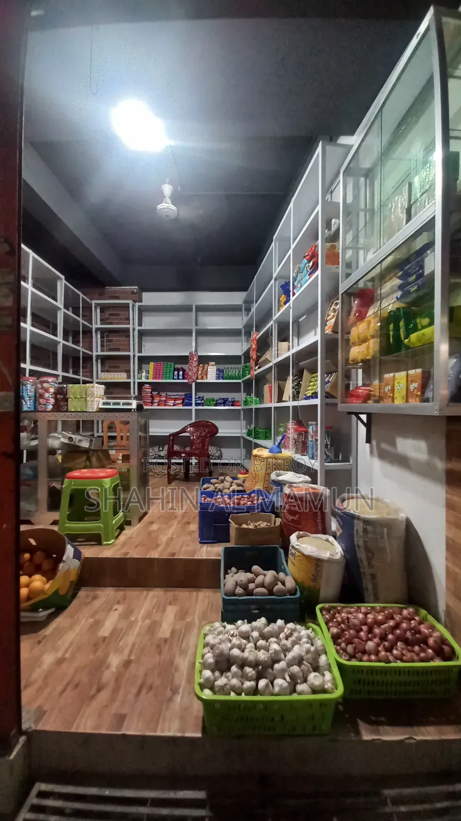 Shop for rent including goods and decoration. in Badda