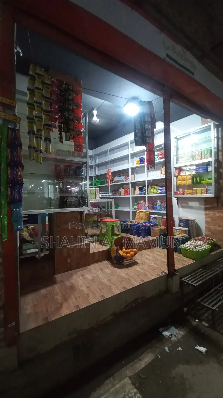 Shop for rent including goods and decoration. in Badda