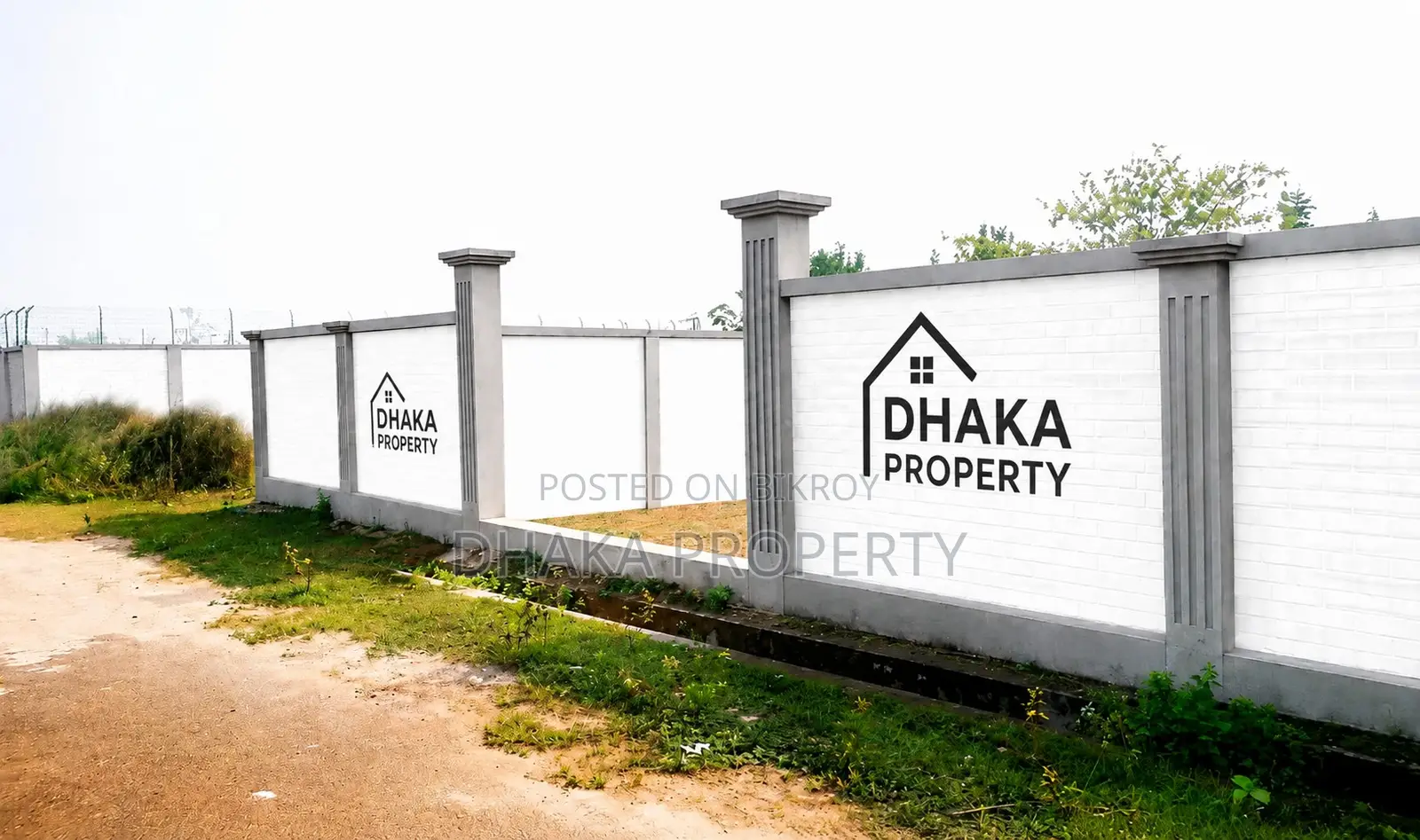 Corner Plot 5 Katha South/West at Sector-5 in Purbachal