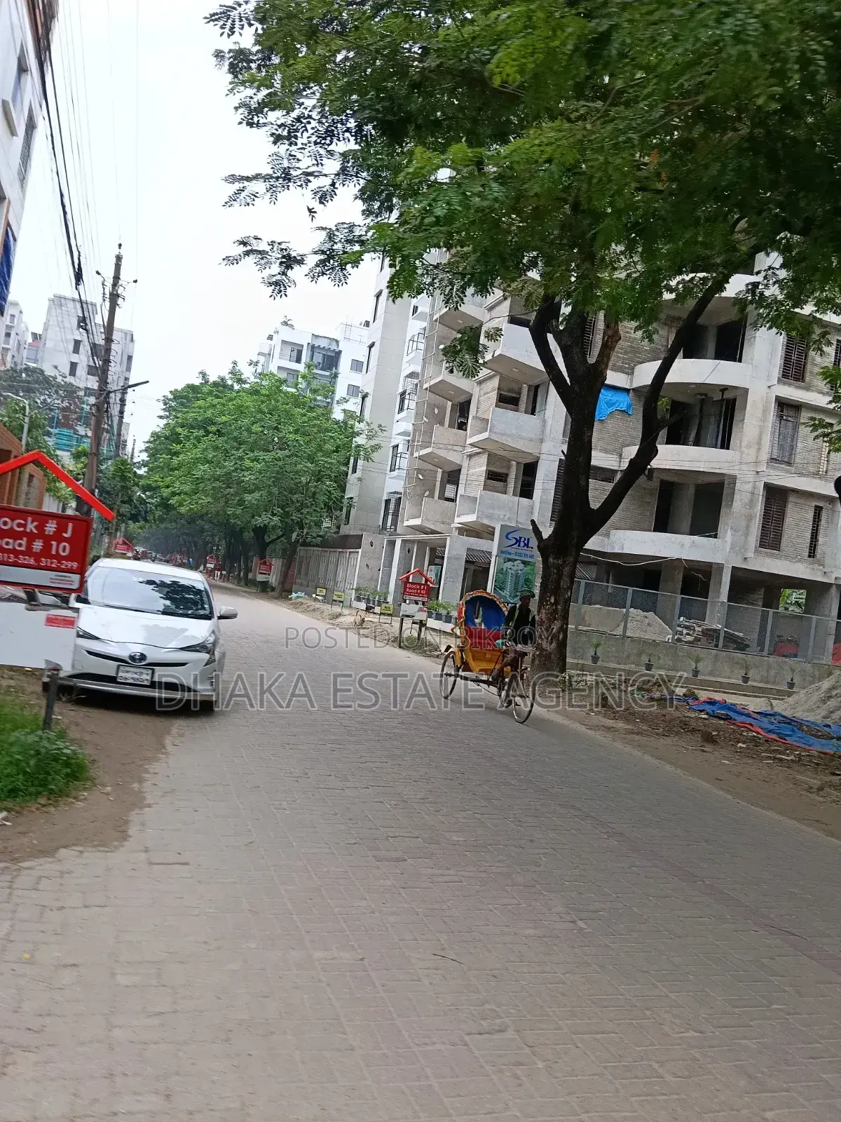 Block-I, 4+4=8 Katha North+South Face, G+9 Plane Pass in Basundhara