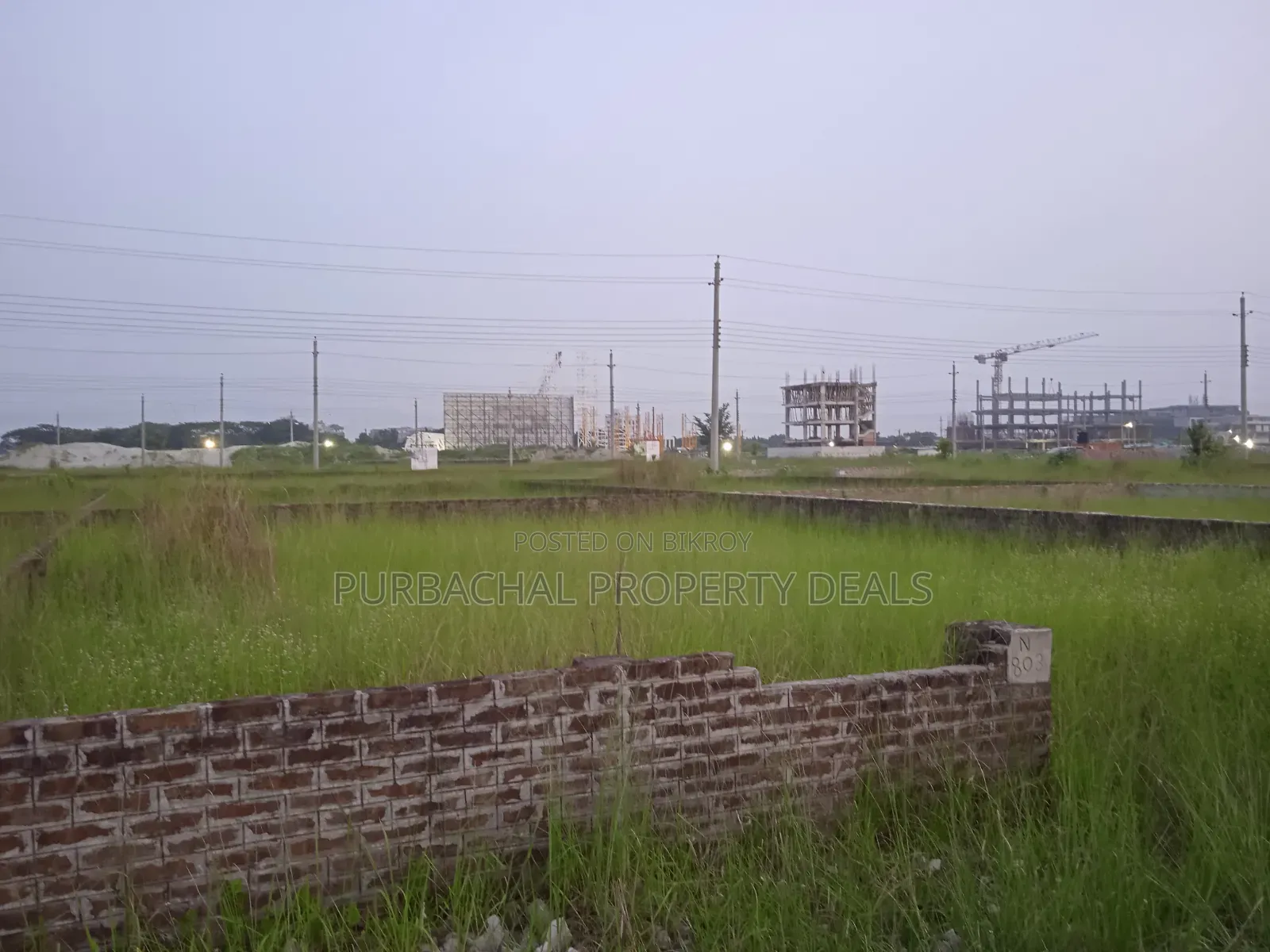 Block M, Road 26/a – South Facing 7.50 Katha Premium Plot for Sale in Basundhara