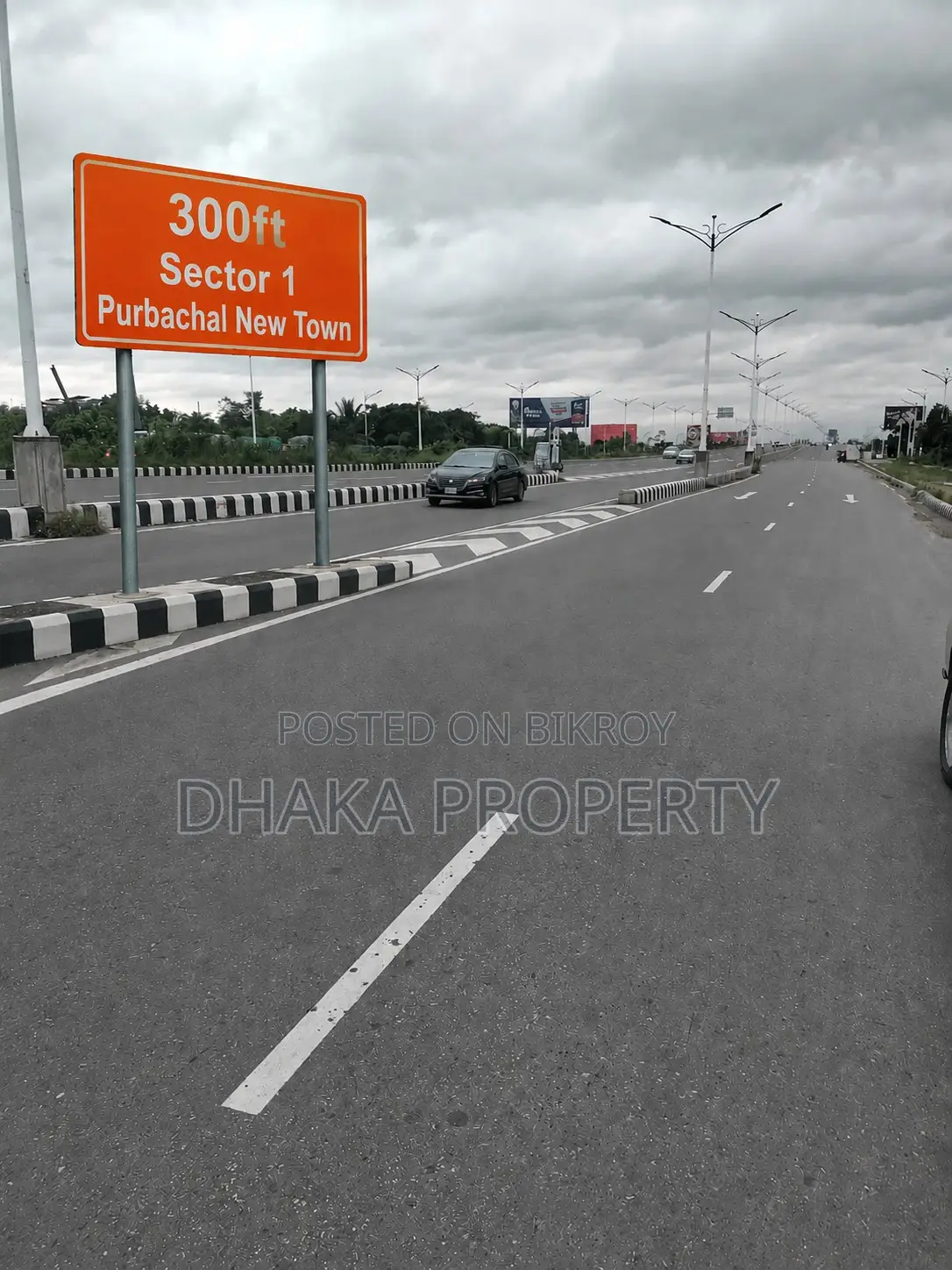 300ft Commercial 10 Katha North at Sector-1 in Purbachal
