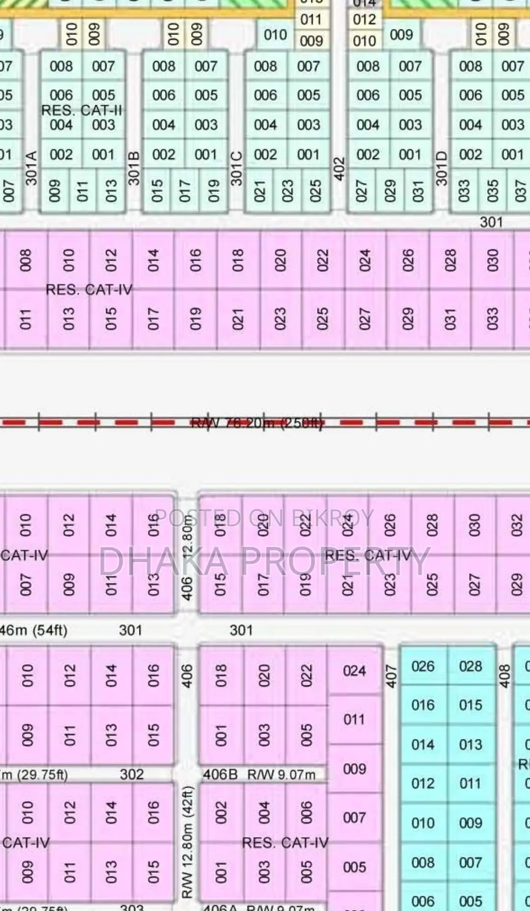 300ft Commercial 10 Katha North at Sector-1 in Purbachal