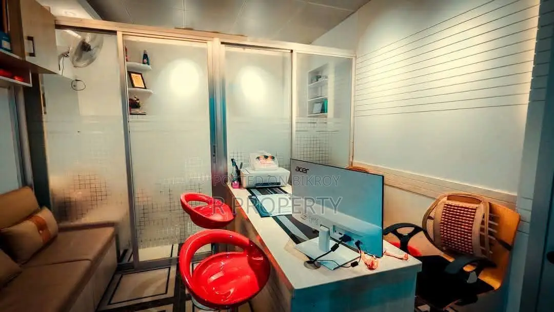 Furnished Office for Sale at Polwel Carnation Shopping Center in Uttara