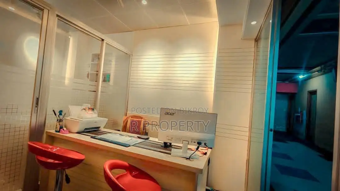 Furnished Office for Sale at Polwel Carnation Shopping Center in Uttara