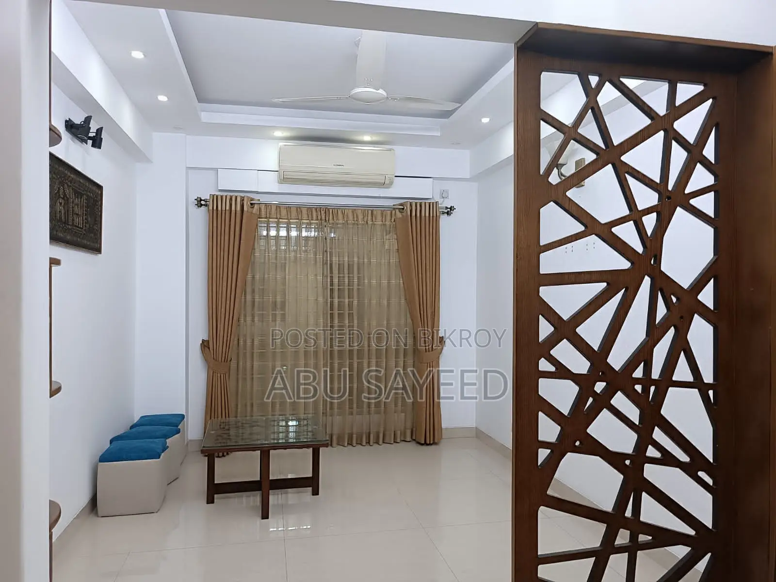 Furnished 3-bedroom Apartment in South Velly Apt. F, Basundhara for Rent in Basundhara