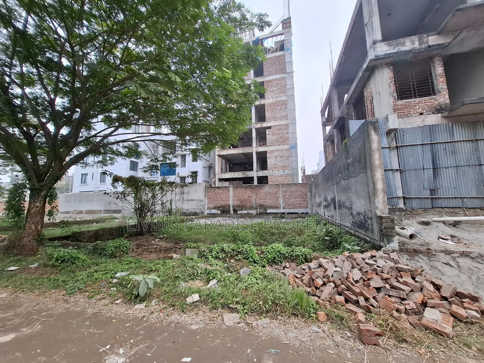 Block=L || 3+3 = 6 Katha Plot || Very Closely 130 Feet 40 Feet Road || in Basundhara