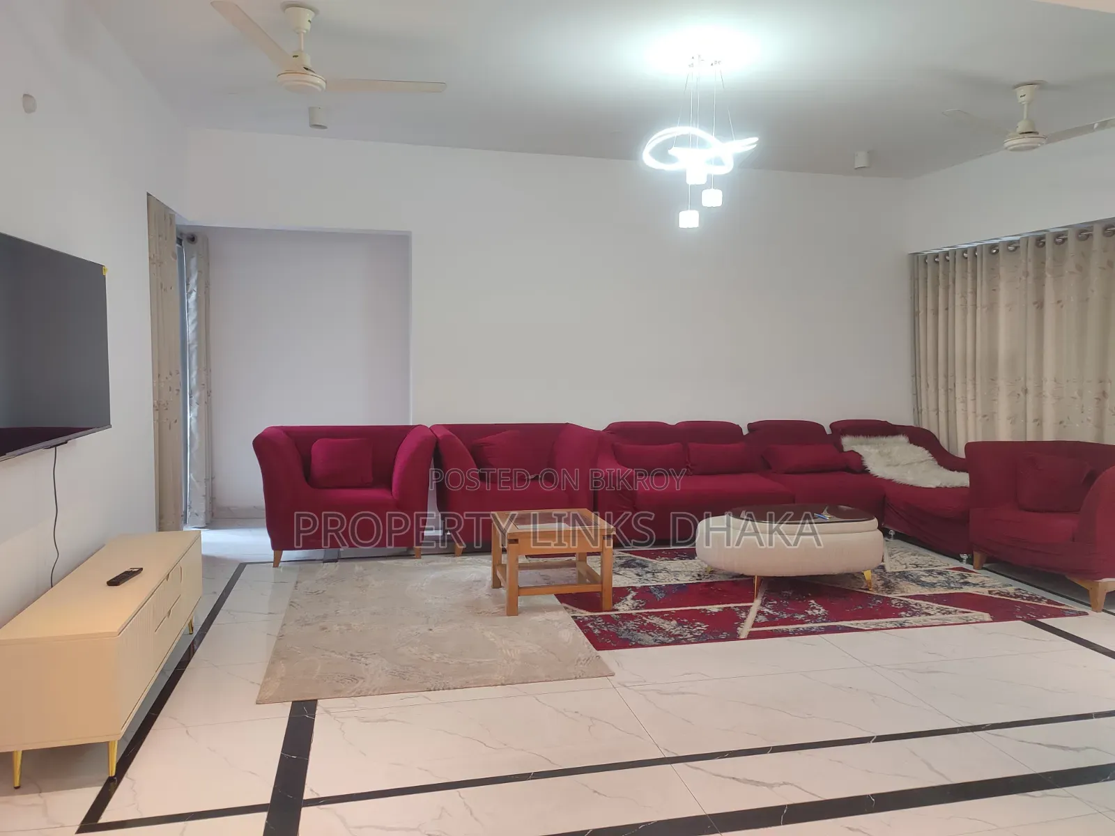 Furnished 3-bedroom Apartment in Gulshan for Rent in Gulshan