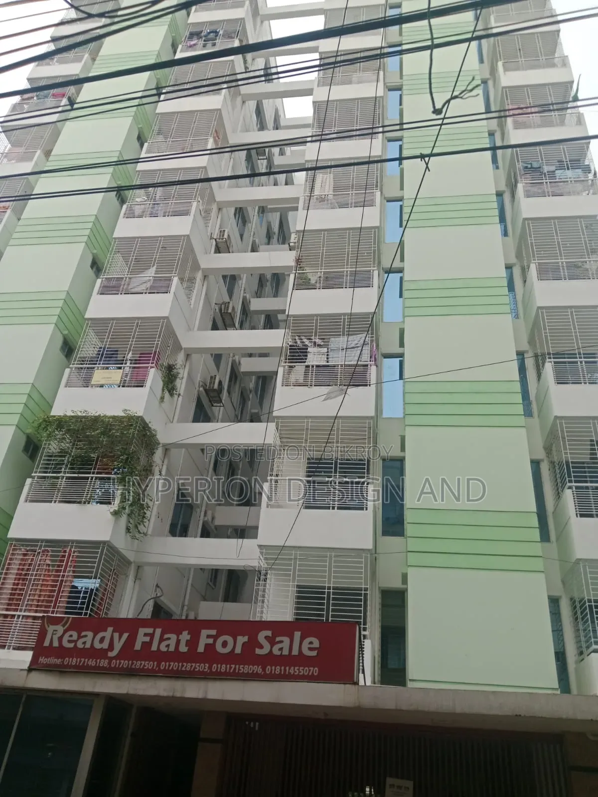 Furnished 3-bedroom Apartment in Hyperion Mozibor, Banasree for Sale in Banasree
