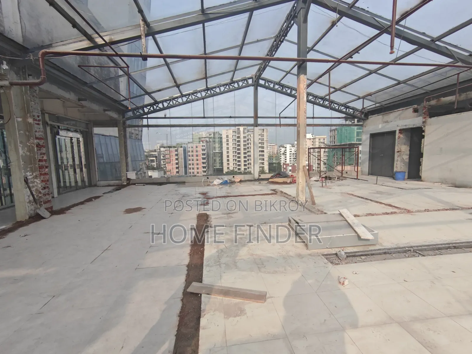 4522 SQFT Roof Top Rent for Restaurant and Coffee Shop in Gulshan