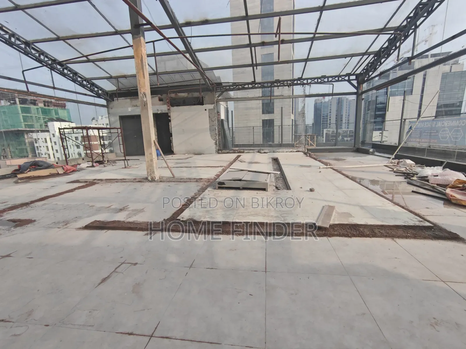 4522 SQFT Roof Top Rent for Restaurant and Coffee Shop in Gulshan