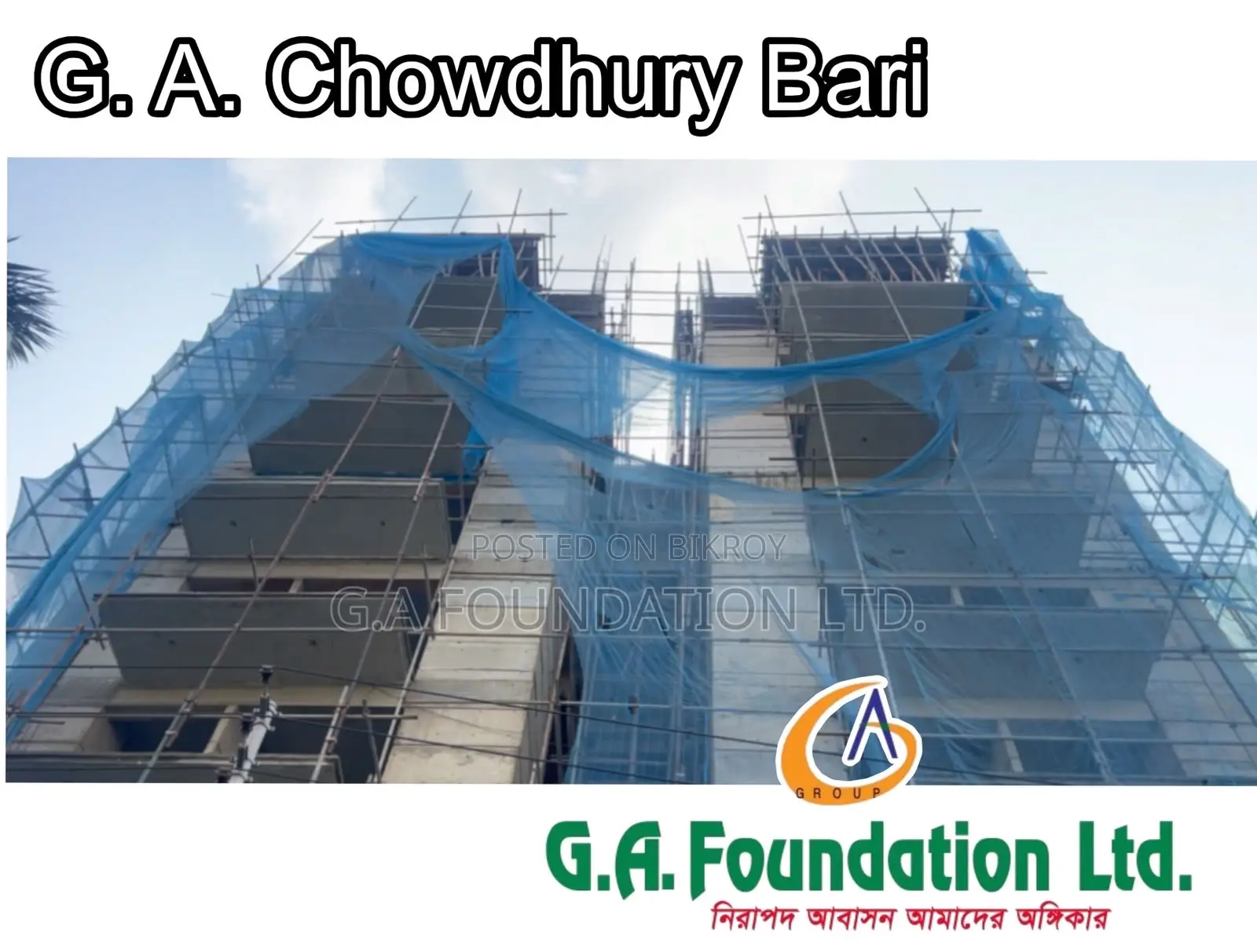 3-Bedroom Apartment in G. A. Chowdhury Bari, Mirpur for Sale in Mirpur