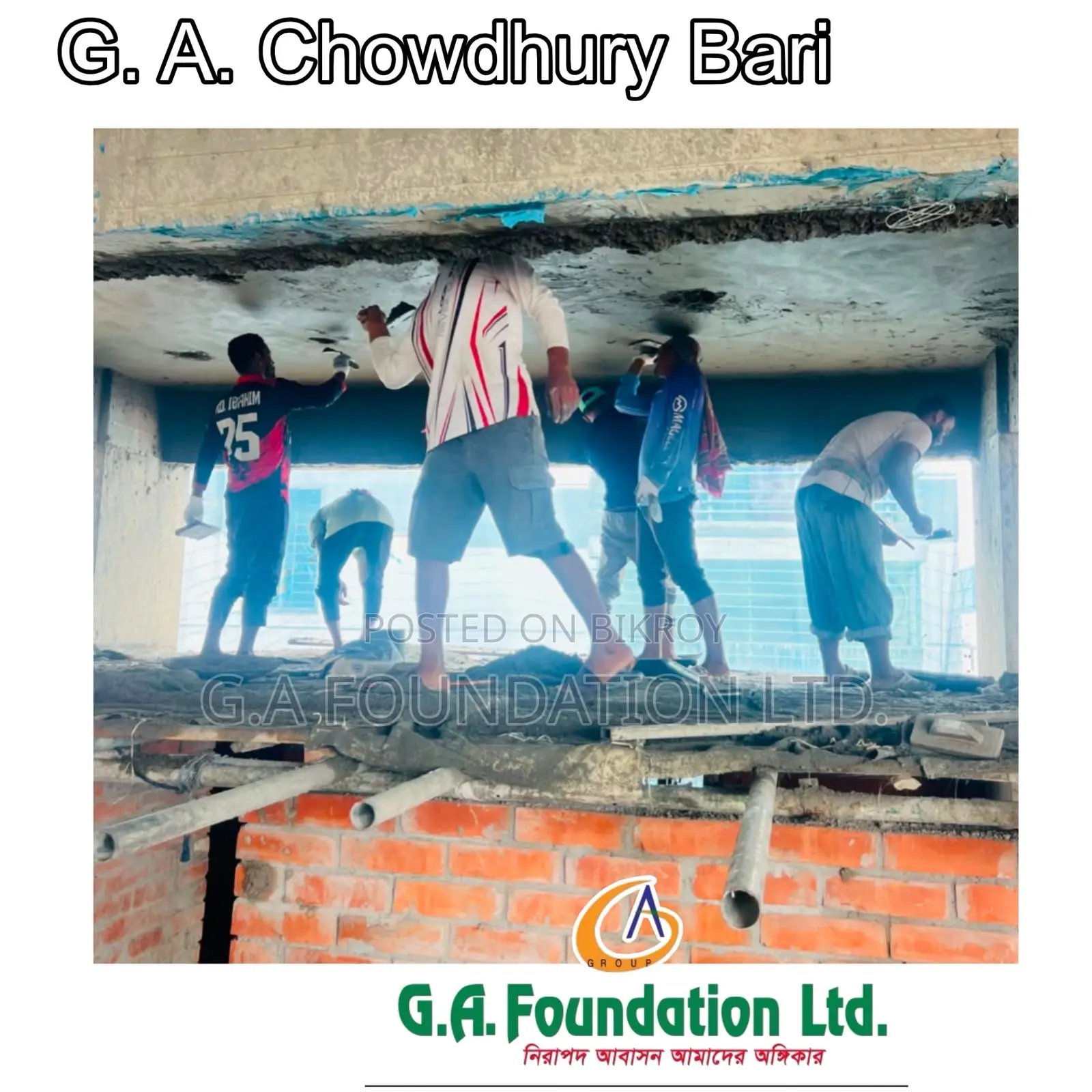 3-Bedroom Apartment in G. A. Chowdhury Bari, Mirpur for Sale in Mirpur