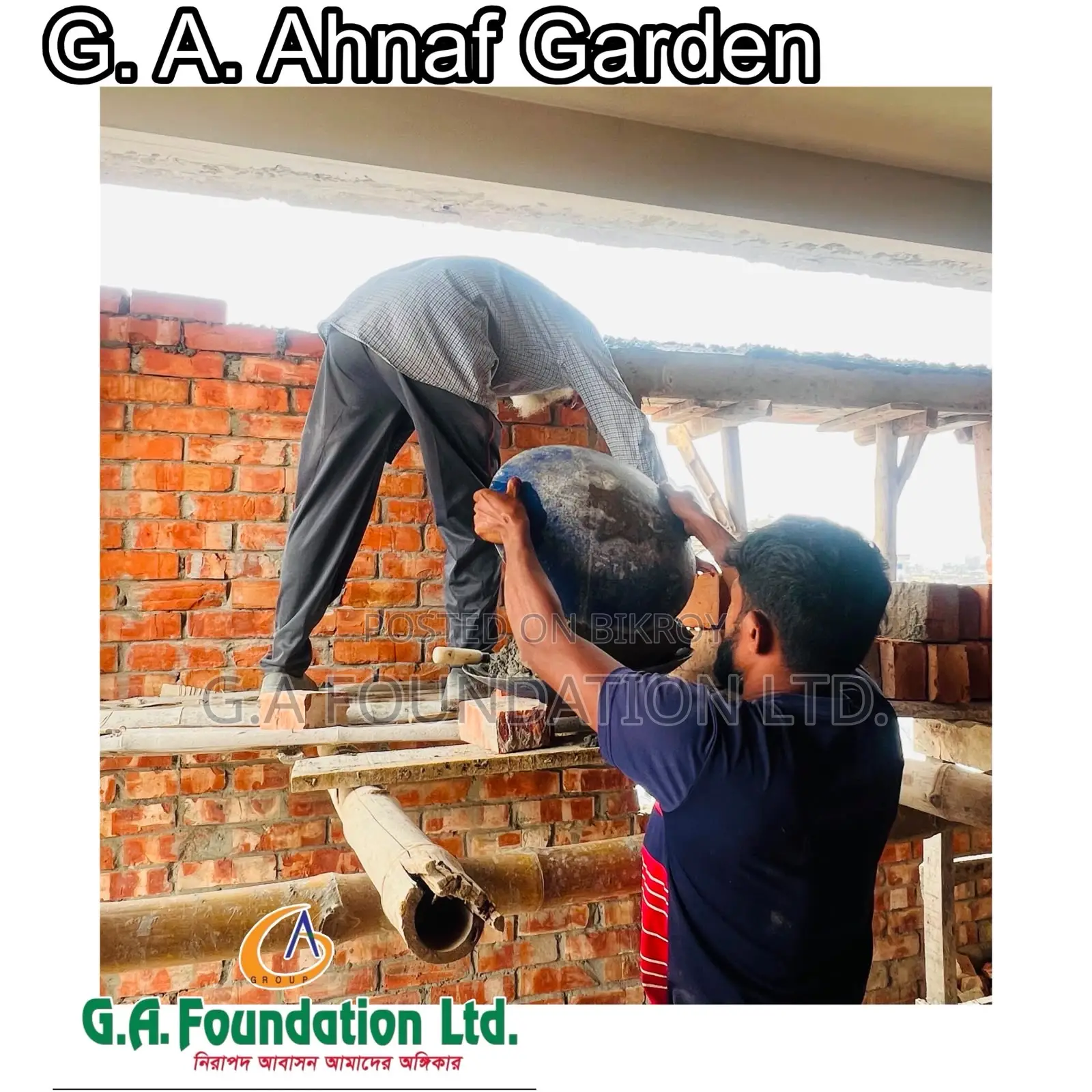 3-bedroom Apartment in G. A. Ahnaf Garden, Mirpur for Sale in Mirpur