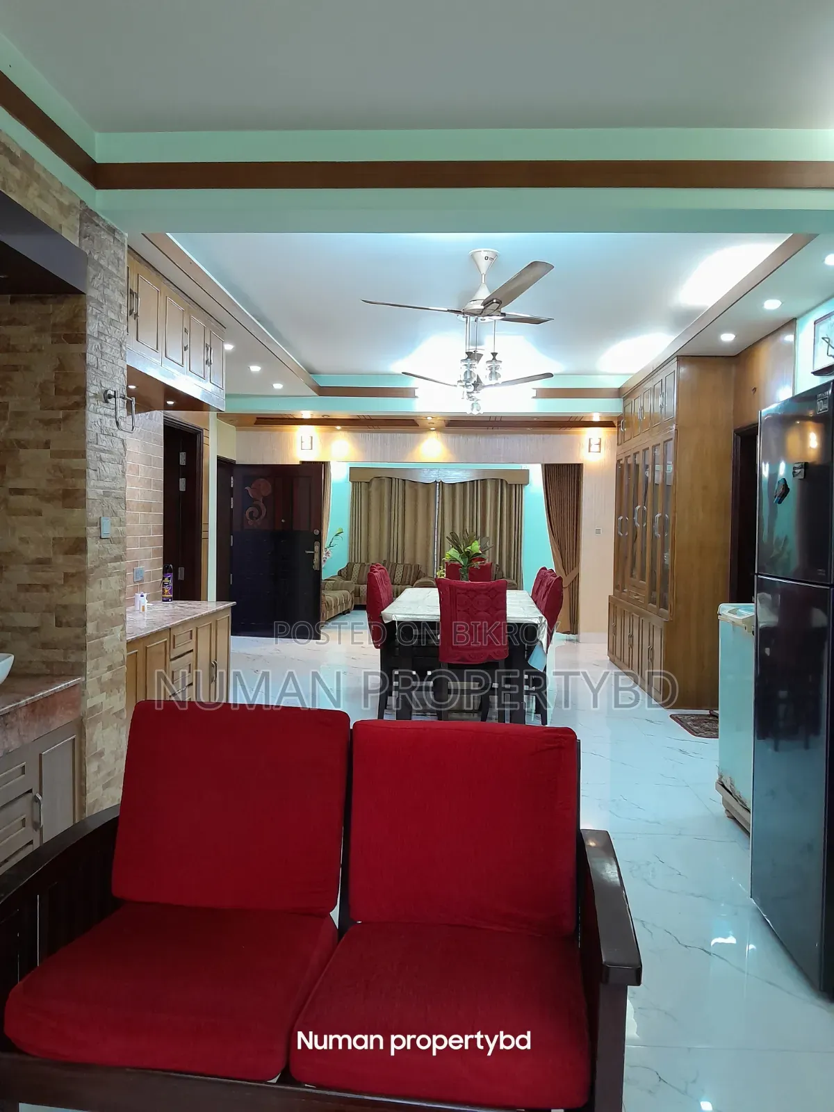 Furnished 4bdrm Apartment in Numan Property Bd, Basundhara for Rent in Basundhara