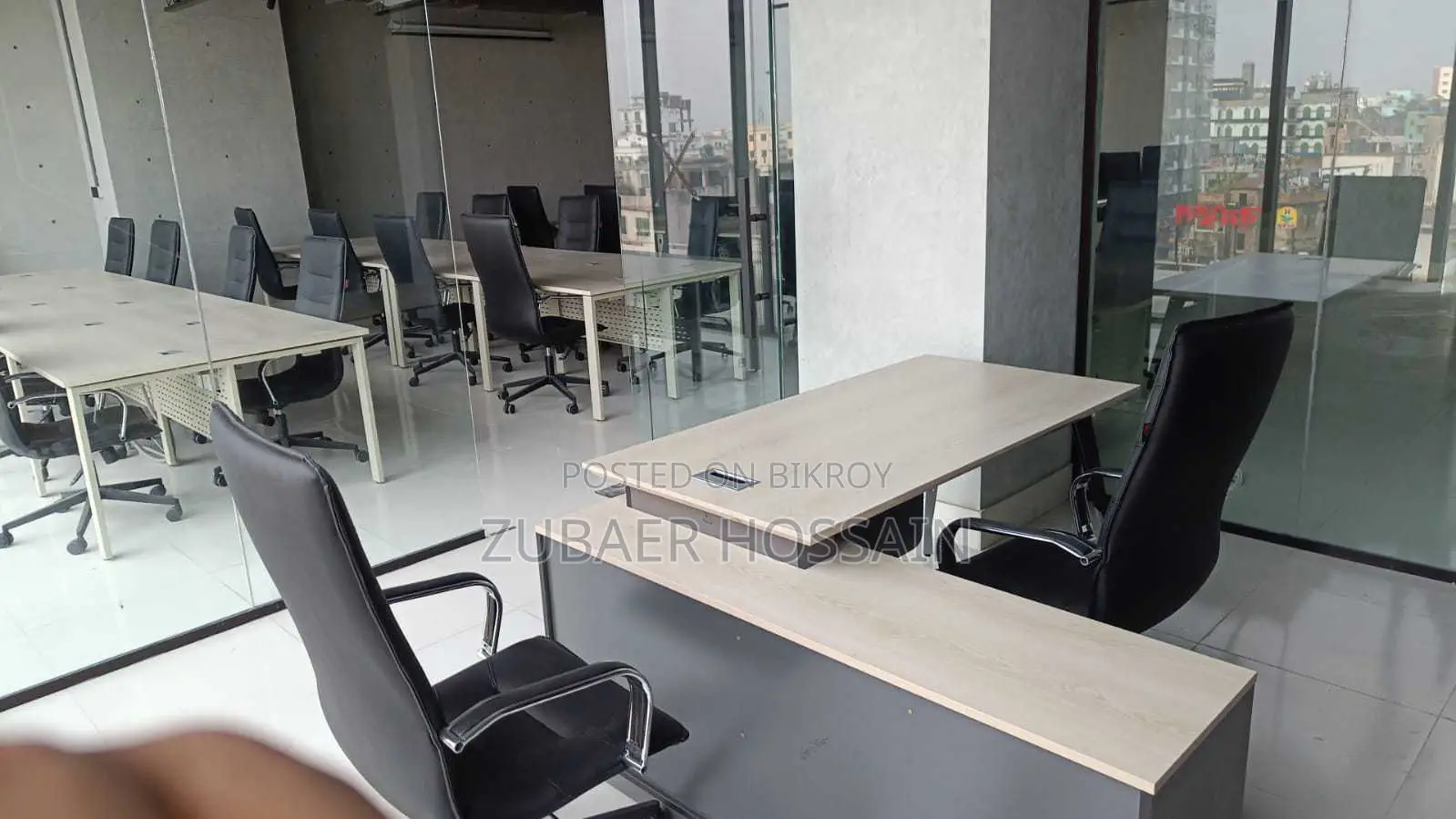 Fully Furnished Office Workspace Is Available for Rent in Agrabad